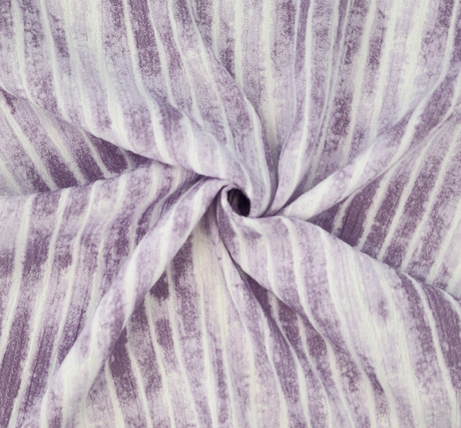 Rayon Crinkle 1D1379 Rayon Fabric - Lavender, 50/52" Width
