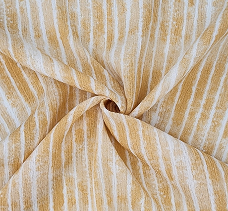 Rayon Crinkle 1D1379 Yellow Rayon Fabric - Yellow Crinkle Texture, 50/52" Width