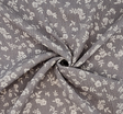 Rayon Crinkle 1D1414 Rayon Fabric - Gray, Crinkle Texture, 50/52" Width