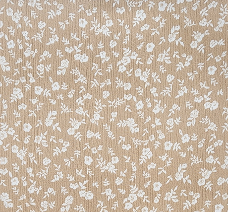 Rayon Crinkle 1D1414 Taupe Rayon Fabric - Taupe Crinkle Texture, 50/52" Width
