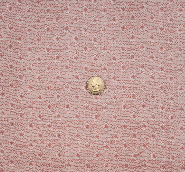 1 Yard Bubble Gum Pink Rayon Crinkle Fabric Lightweight Textured Material for Dresses 50/52 Inch Width