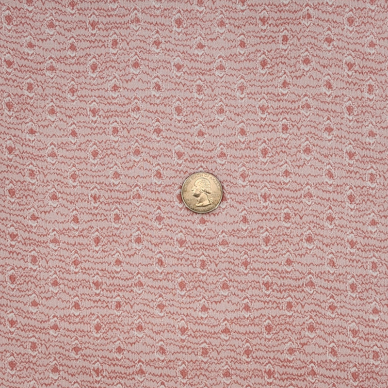 1 Yard Bubble Gum Rayon Crinkle Fabric – 50/52" Wide Lightweight 125 GSM Woven