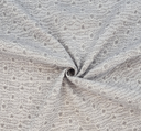 1 yarda de tela arrugada de rayón gris, tela ligera para ropa, vestidos, faldas y bufandas, ancho 50/52"