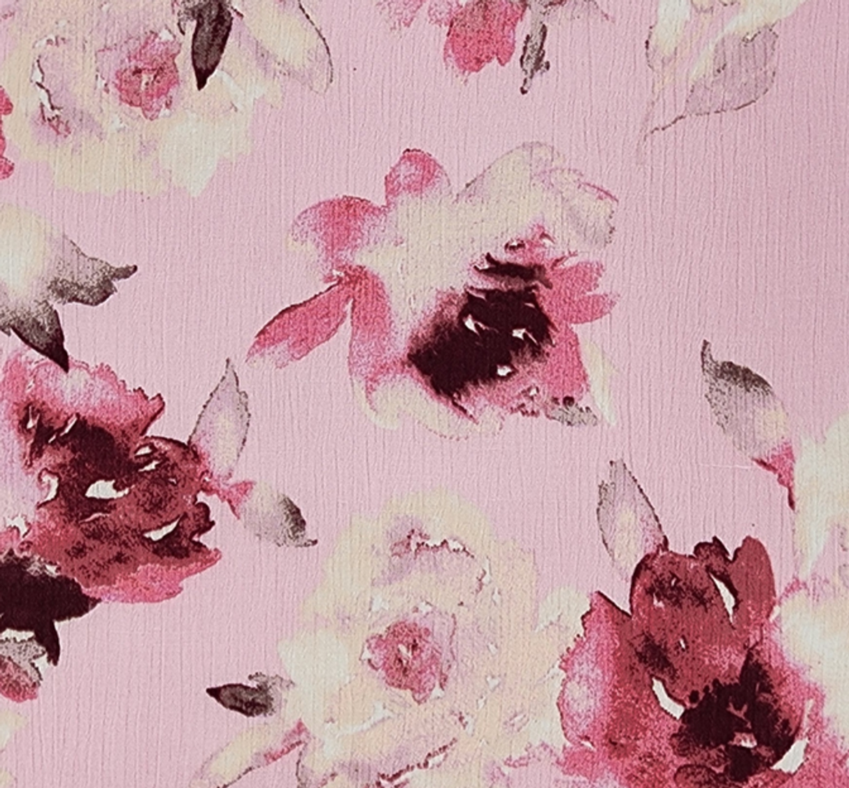 1 Yard Dusty Pink 100% Rayon Crinkle Fabric 50/52" Wide Lightweight Crepon