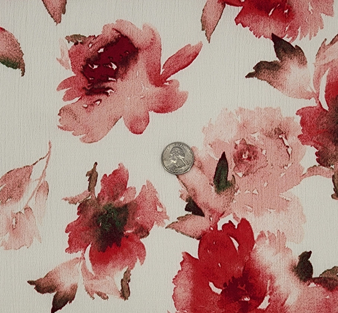 Rayon Crinkle 1D1498 Neutral Rayon Fabric - Neutral Crinkle Texture, 50/52" Width