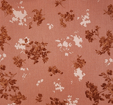 Rayon Crinkle 1D1529 100 Percent Rayon Fabric - Coral Pink, Crinkled Texture, 50/52" Width