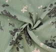 Rayon Crinkle 1D1529 Laurel Green Rayon Fabric - Laurel Green, Crinkle Texture, 50/52" Width