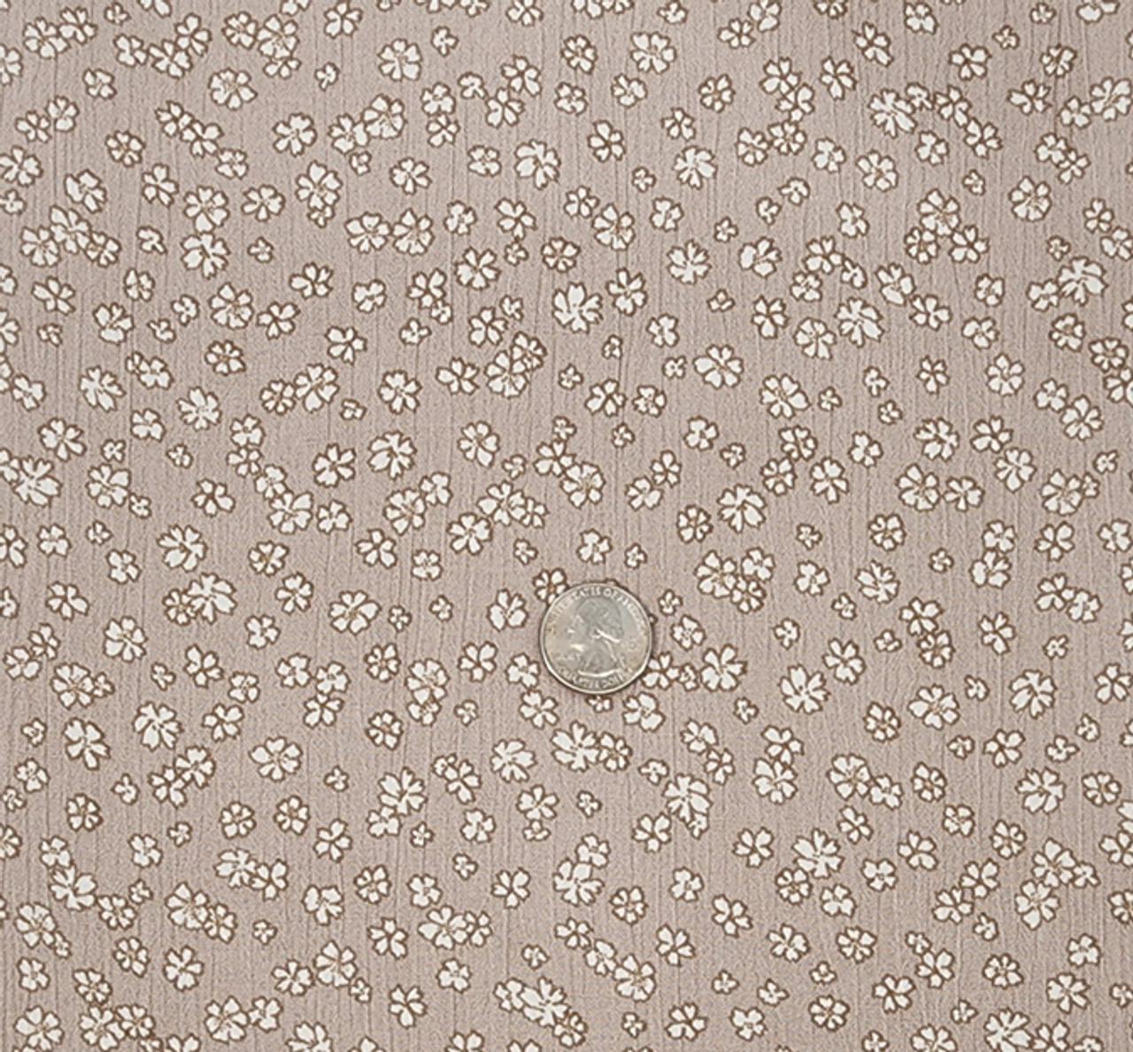 1 Yard Rayon Crinkle Cement Apparel Fabric, 50/52" Wide, Lightweight, Soft Drape