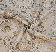 Rayon Crinkle 1D1631 Rayon Fabric - Cement, Crinkle Texture, 50/52" Width