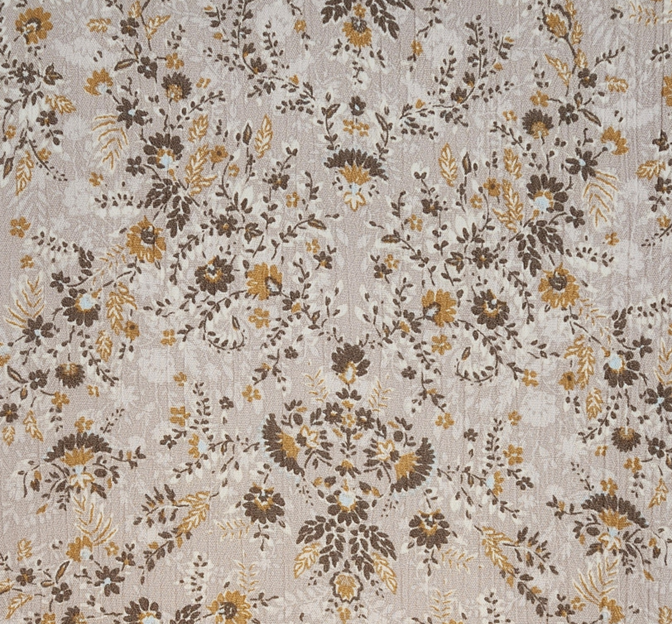 Rayon Crinkle 1D1631 Rayon Fabric - Cement, Crinkle Texture, 50/52" Width