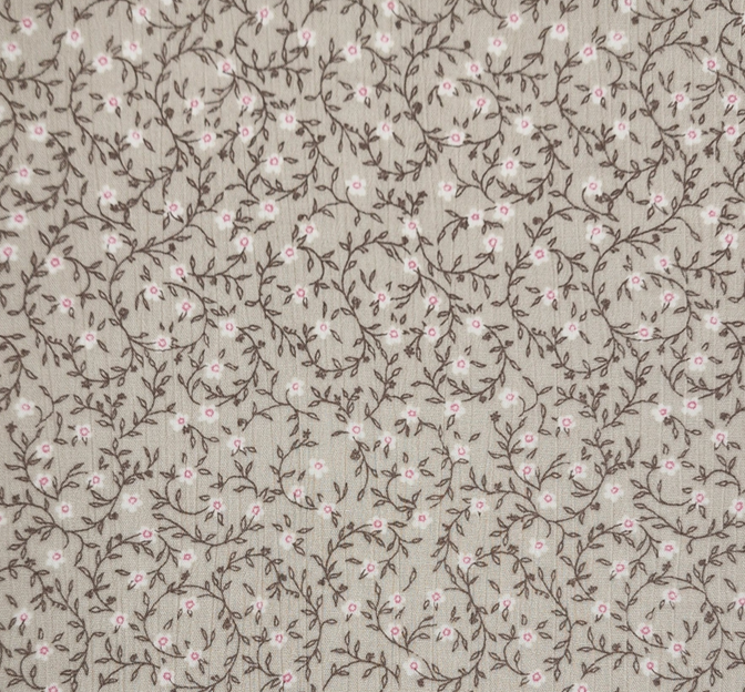 Rayon Crinkle 1D1645 Rayon Fabric - Cement, 50/52" Width
