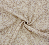 Rayon Crinkle 1D1645 100 Percent Rayon Fabric - Cream Bread, 50/52" Width