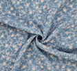 1D1645 Spring Blue Rayon Crinkle Fabric - Spring Blue, Textured, 50/52" Width