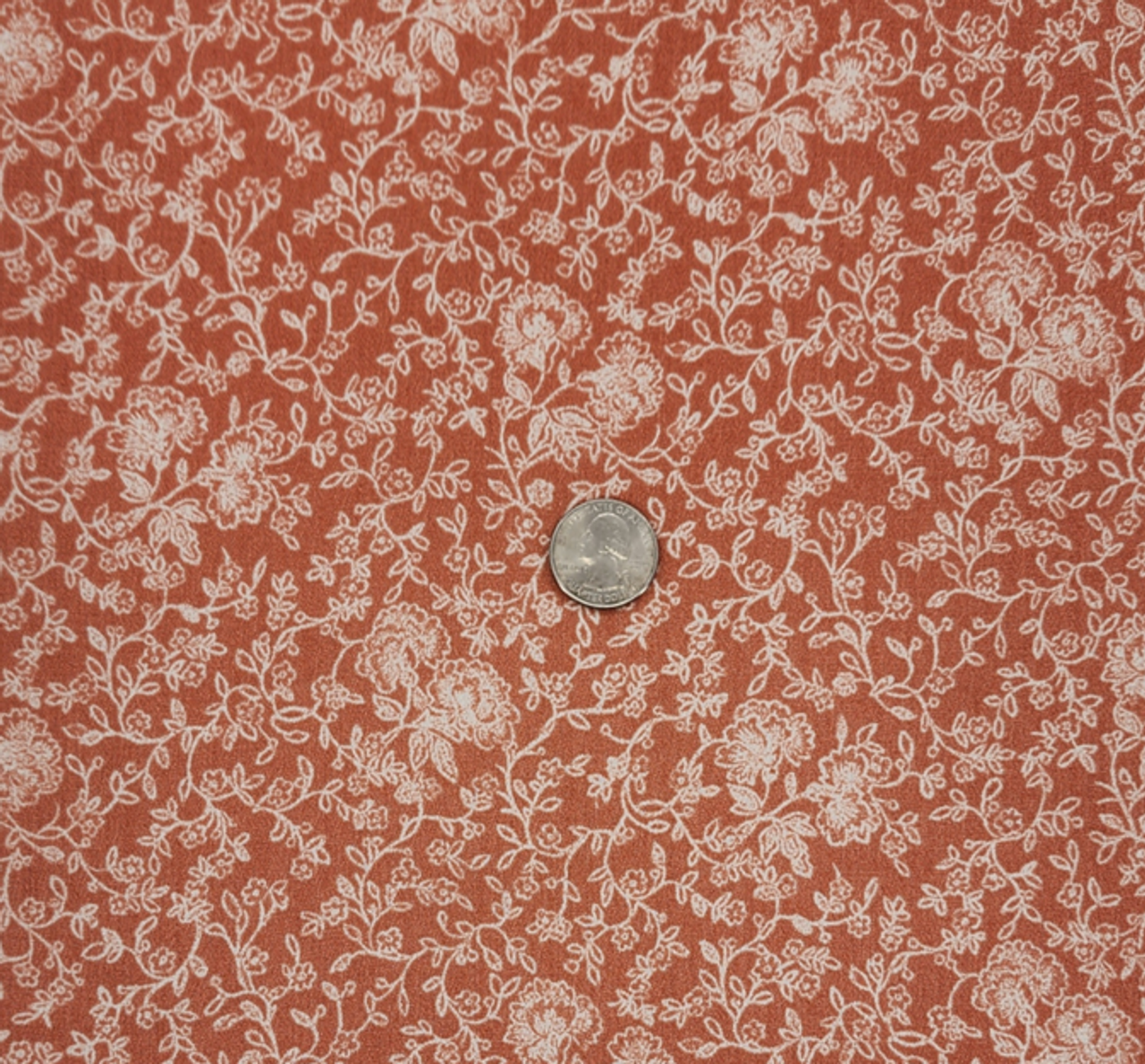 1 Yard Canyon Sunset Rayon Crinkle Fabric Lightweight Soft Apparel 50/52 Inch Width