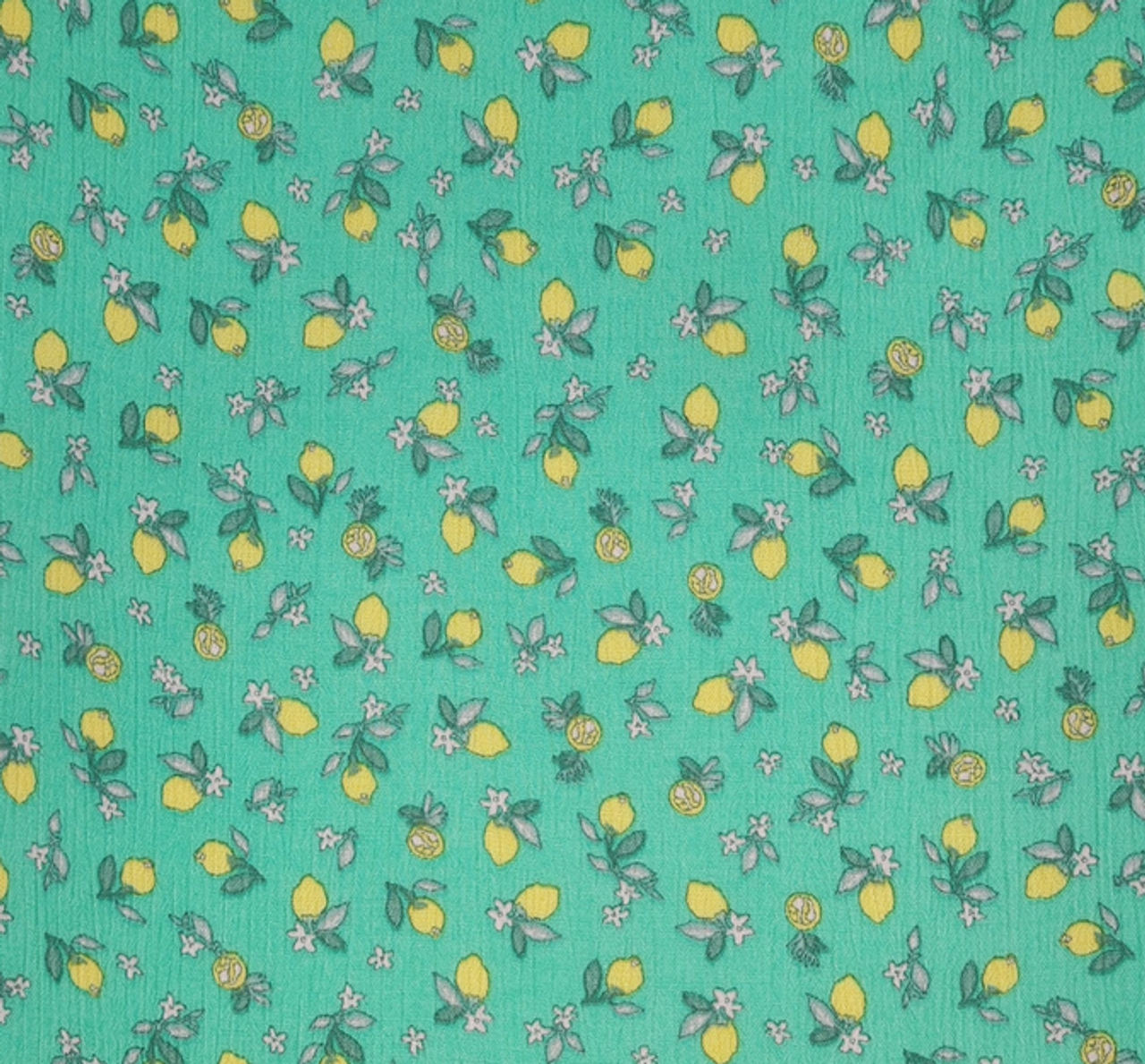1 Yard Rayon Crinkle Fabric Spring Bud Rayon Spring Bud 50 to 52 Inches Wide
