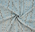 Rayon Crinkle 1D1652 Rayon Fabric - Sky Gray, Crinkle Texture, 50/52" Width