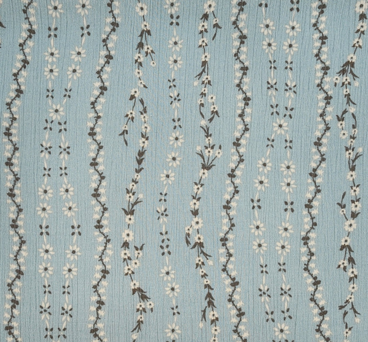 1 Yard Rayon Crinkle Fabric Sky Gray Rayon Sky Gray 50 to 52 Inches Wide