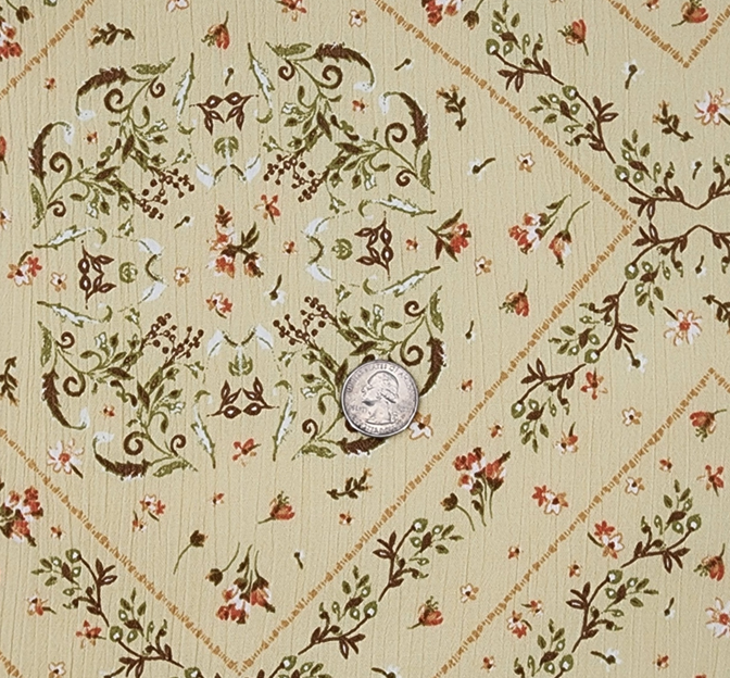 Rayon Crinkle 1D1655 100 Percent Rayon Fabric - Fresh Lemon, Crinkled Texture, 50/52" Width