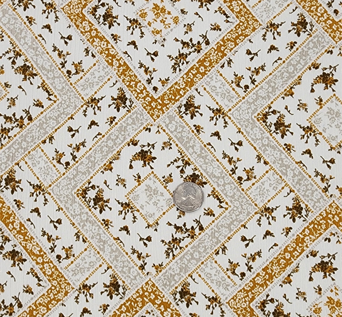 Rayon Crinkle 1D1659 Honey Gold Rayon Fabric - Honey Gold, Crinkle Texture, 50/52" Width