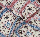 Rayon Crinkle 1D1659 Spring Blue Rayon Fabric - Spring Blue, Crinkle Texture, 50/52" Width (1 Yard)