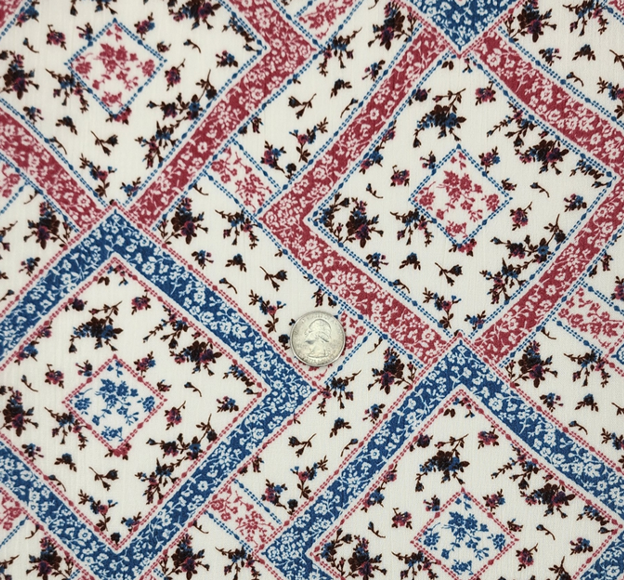 1 Yard Rayon Crinkle Lightweight Soft Breathable Fabric for Dresses 50/52 Width