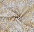 Rayon Crinkle 1D1675 Neutral Rayon Fabric - Neutral, 50/52" Width