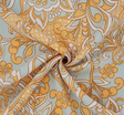 Rayon Crinkle 1D1675 Rayon Fabric - Yellow, Crinkle Texture, 50/52" Width