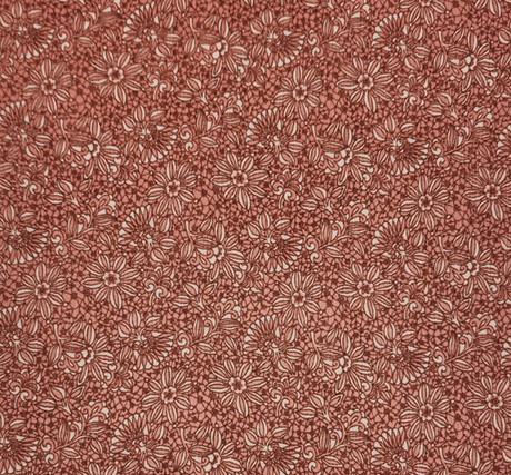 1 Yard Rayon Crinkle Coral Pink Fabric 50/52" Soft, Lightweight Apparel Material