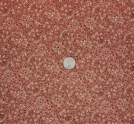 Rayon Crinkle 1D1698 100 Percent Rayon Fabric - Coral Pink, Textured Crinkle, 50/52" Width