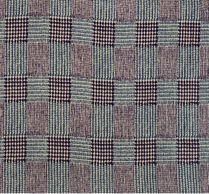 Rayon Crinkle 1D1735 Blue Rayon Fabric - Blue Crinkle Texture, 50/52" Width (1 Yard)