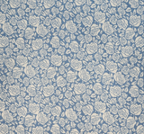 1 Yard Soft Blue Rayon Crinkle Fabric, 50/52" Wide Lightweight Apparel Material