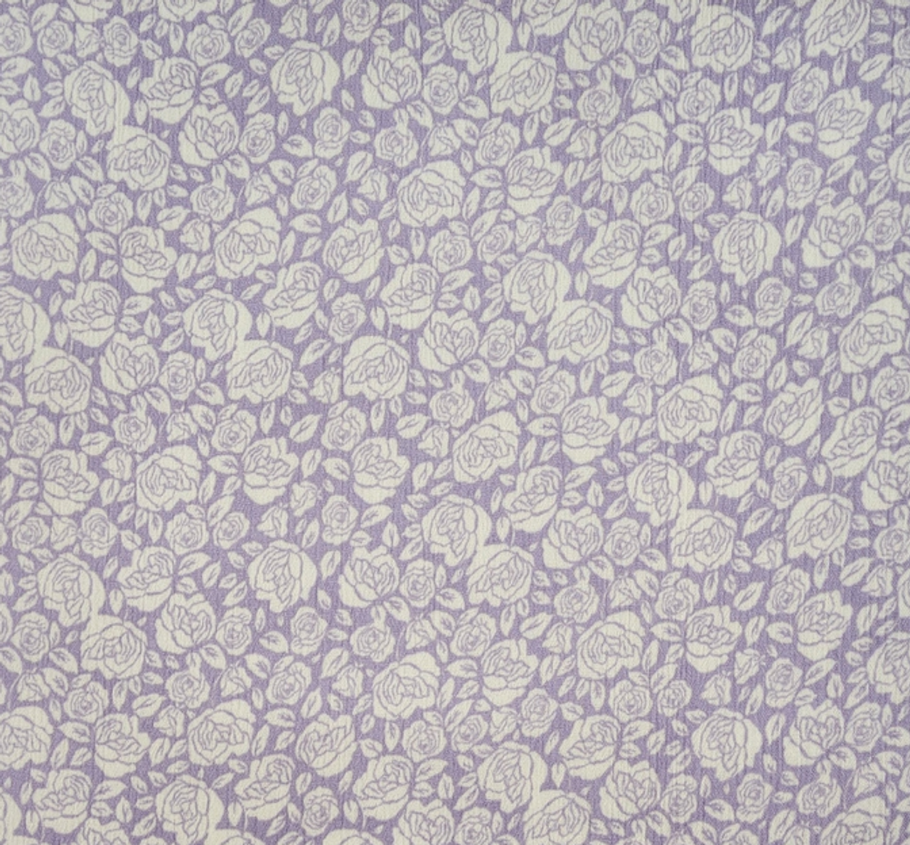 1 Yard Violet Rayon Crinkle Fabric Lightweight Soft Apparel Material for Dresses Blouses 50/52 Inch Width