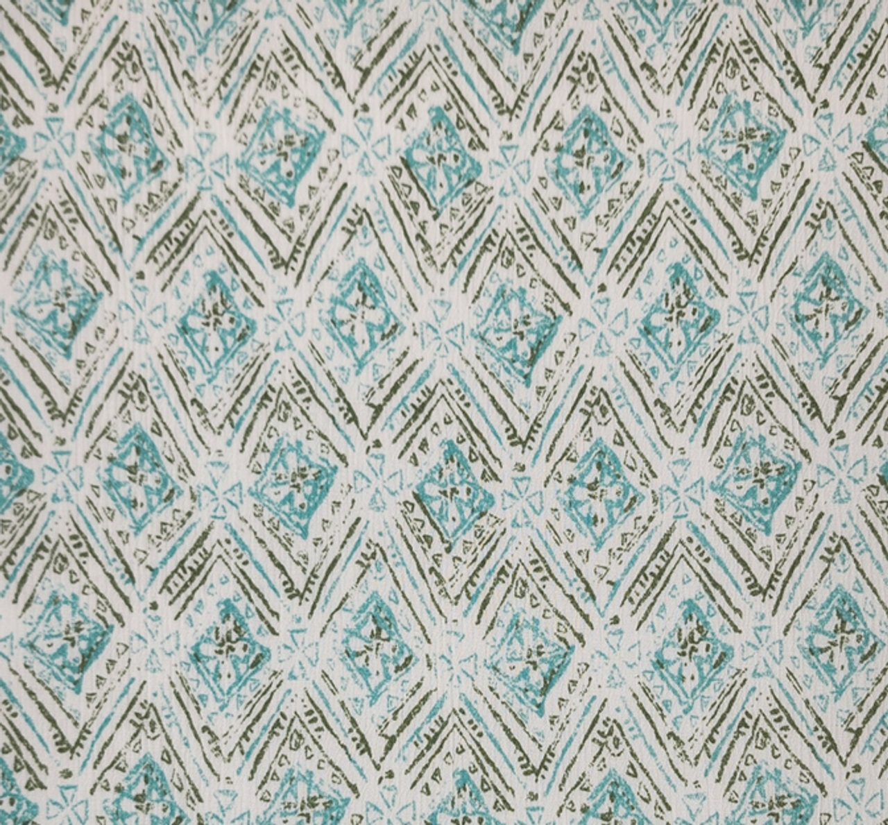 1 Yard Aqua Rayon Crinkle Fabric, Lightweight 50/52” Wide Apparel Material