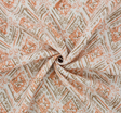 Rayon Crinkle 1D1795 Orange Rayon Fabric - Orange Crinkle Texture, 50/52" Width