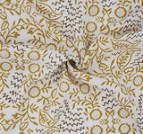 Neutral Rayon Crinkle 1 Yard Fabric 50/52" Lightweight Textured Material for Apparel