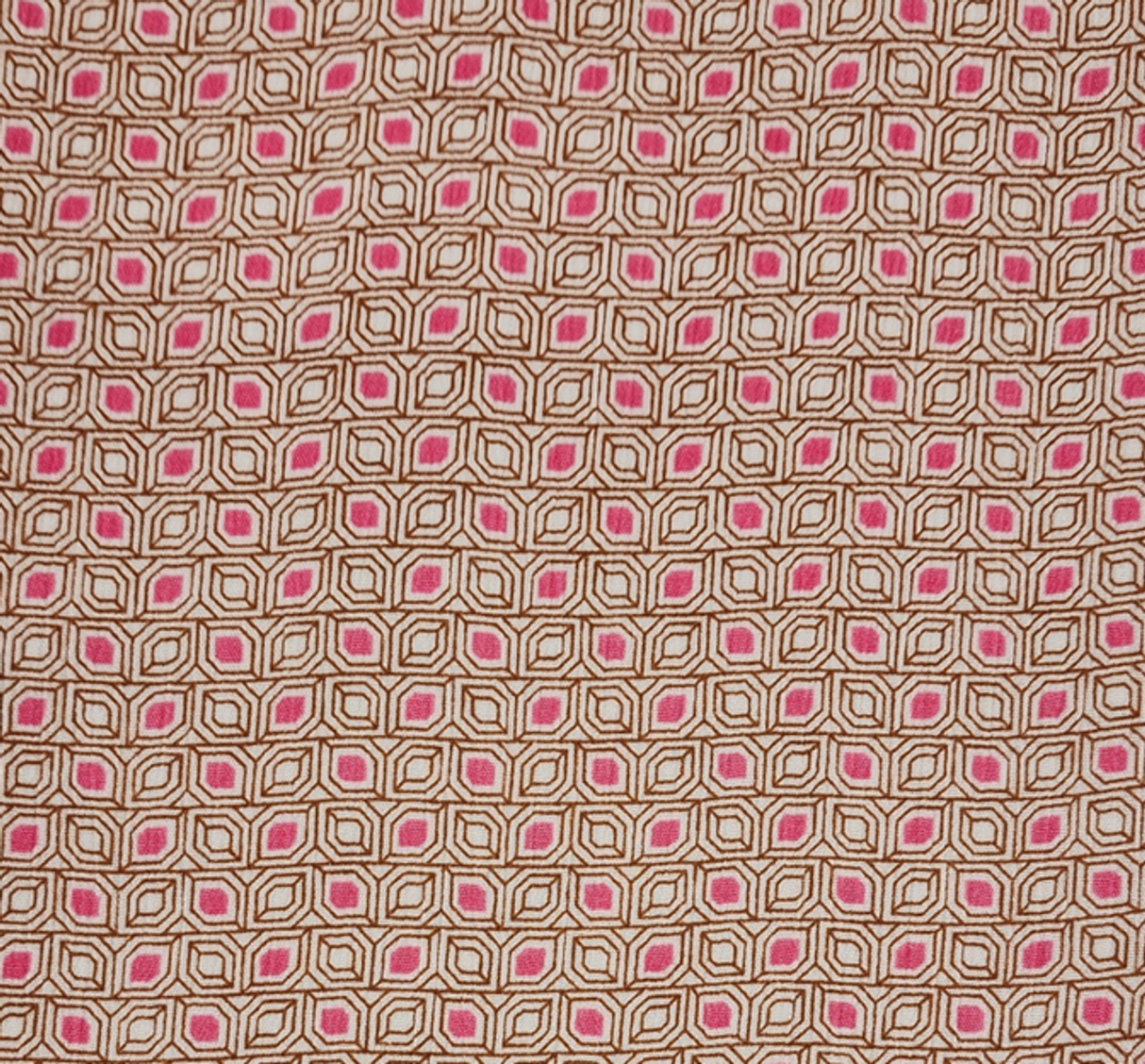 Strawberry Rayon Crinkle 1 Yard Fabric Lightweight 50/52" Textured Fabric for Dresses & Accessories