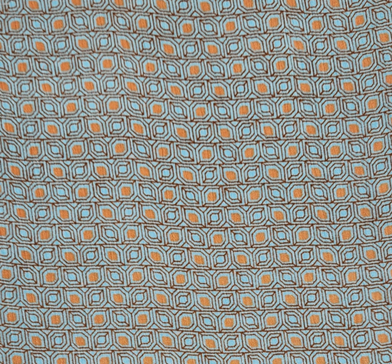 1 Yard Turquoise Rayon Crinkle Breathable Lightweight Textured Fabric for Apparel Width 50/52"