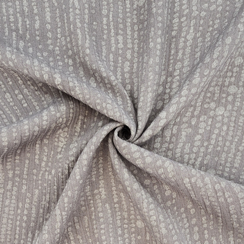 1 Yard Ash Rayon Crinkle Fabric Lightweight Draping Apparel Material Width 50/52"