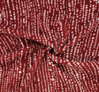 Rayon Crinkle 1D564 Rayon Fabric - Red Crinkle, 50/52" Width (1 Yard)