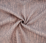 Rayon Crinkle 1D564 100 Percent Rayon Fabric - Rose Dust, Crinkle Texture, 50/52" Width