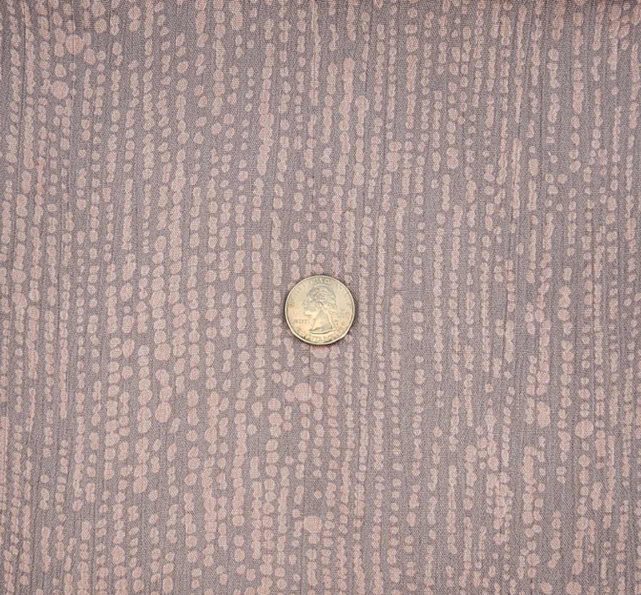 1 Yard Rose Dust Rayon Crinkle Fabric For Dresses Blouses Skirts Lightweight Apparel 50/52" Width