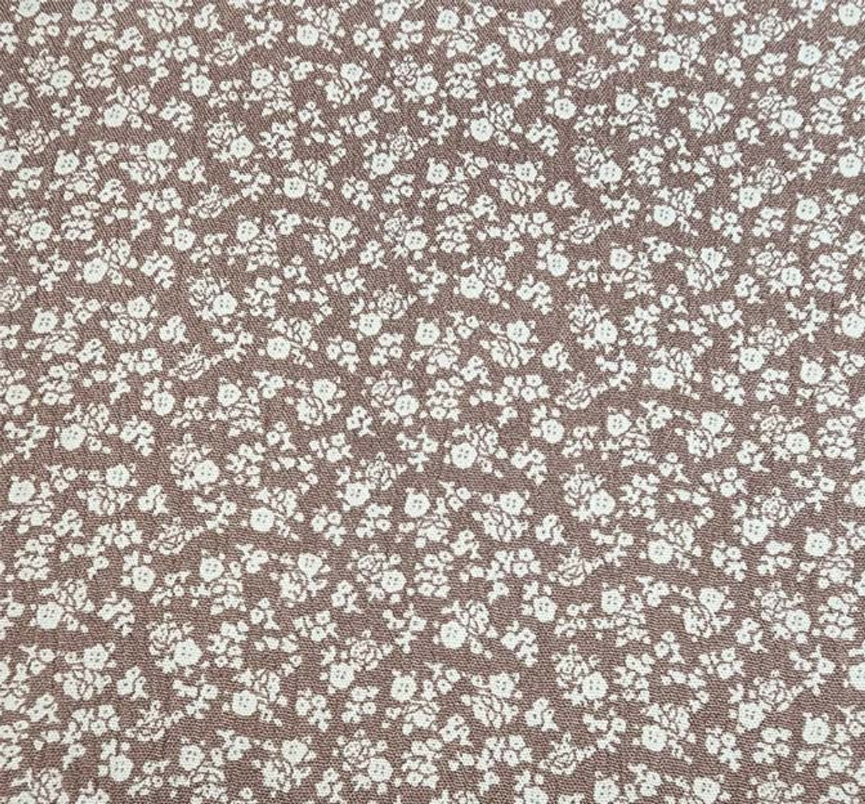 1 Yard Rayon Crinkle Mauve Woven Fabric, 50/52? Wide 100% Rayon