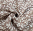 Rayon Crinkle 1A534 Rayon Fabric - Mauve Crinkle Texture, 50/52" Width