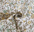 Rayon Crinkle 1A535 Rayon Fabric - Cream Bread, 50/52" Width (1 Yard)