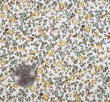 Rayon Crinkle 1A535 Rayon Fabric - Cream Bread, 50/52" Width (1 Yard)