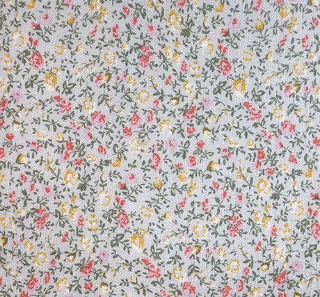 1 Yard Rayon Crinkle Gray Orange Fabric for Dresses Blouses Skirts and Apparel Sewing 50 52 Width