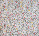 Rayon Crinkle 1A535 Rayon Fabric - Gray Orange Crinkle Texture, 50/52" Width (1 Yard)