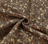 1 Yard Rayon Crinkle Mocha Fabric for Dresses Blouses Skirts 50 52 Width