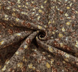 Rayon Crinkle 1A535 Rayon Fabric - Mocha, Crinkle Texture, 50/52" Width (1 Yard)