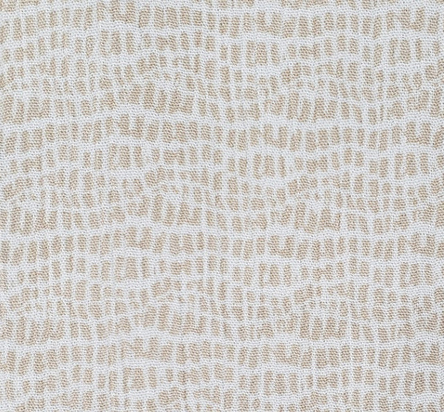 Rayon Crinkle 1D1164 100 Percent Rayon Fabric - Beige Crinkle Texture, 50/52" Width